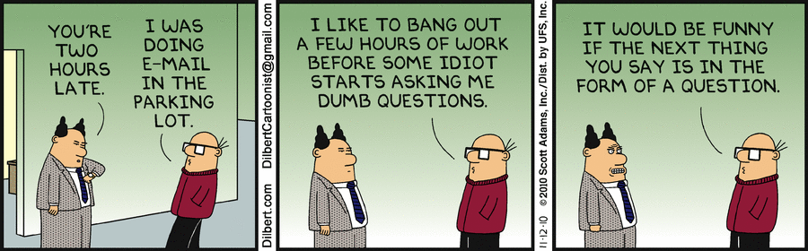 Dilbert Cartoon